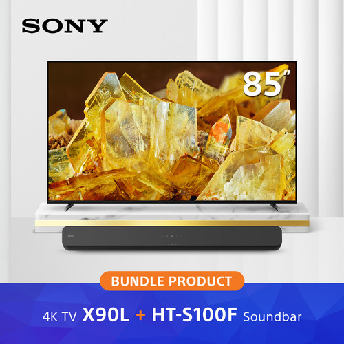 Bundle Sony XR-85X90L & HT-S100F