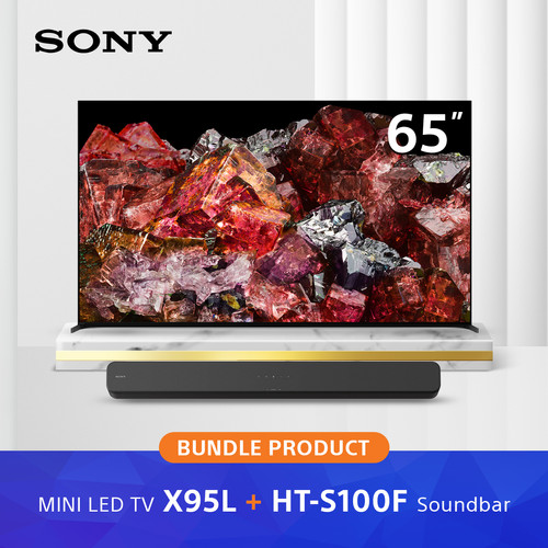 Bundle Sony XR-65X95L & HT-S100F