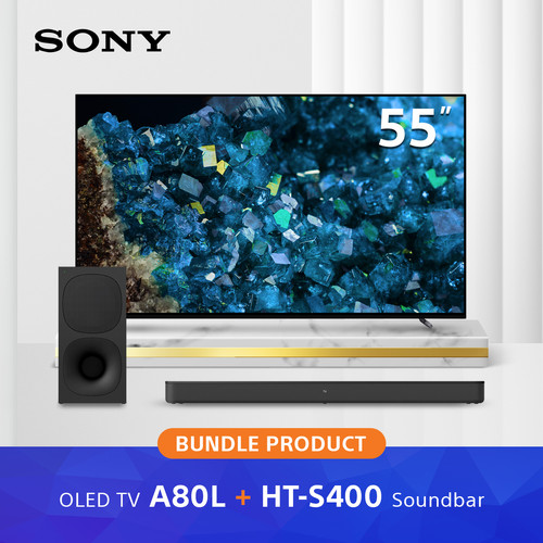 Bundle Sony XR-55A80L & HT-S400