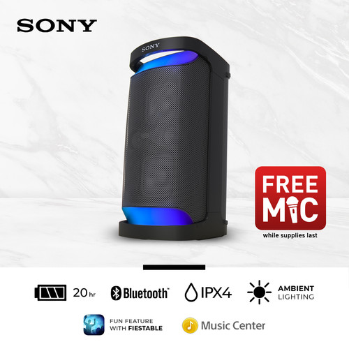 Speaker Sony SRS-XP500 X-Series Portable Wireless Speaker - Black