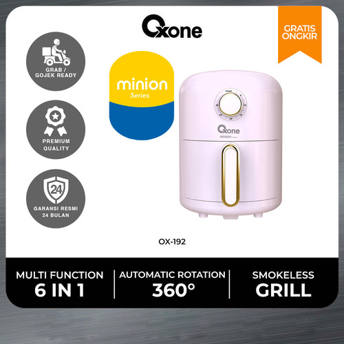 OXONE OX192 Air Fryer Minion Series 1.8 Liter Capacity