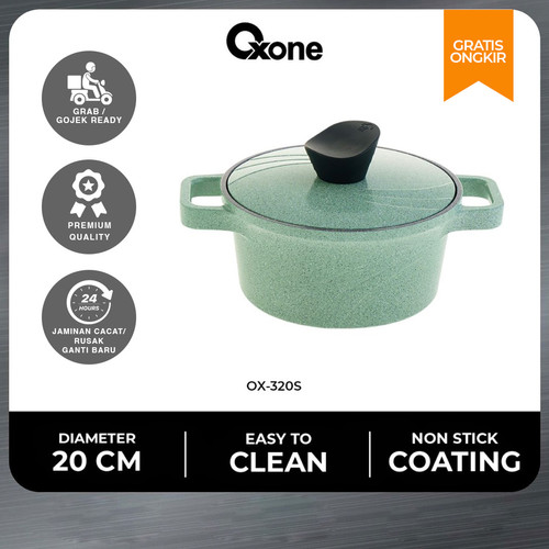 Oxone OX320S Casserole Pot 20 cm Anti Lengket | Areum Collection