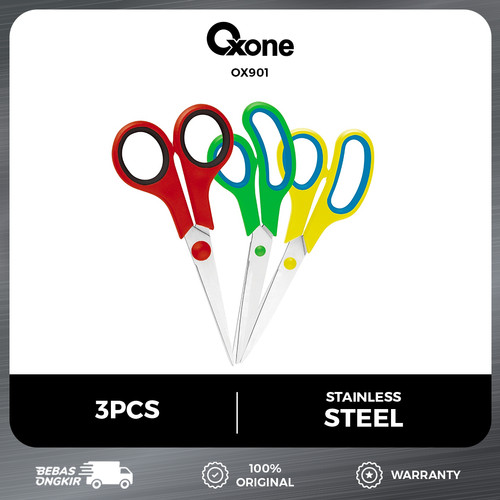 Oxone OX901 Scissor Set Gunting Dapur 3 Pcs