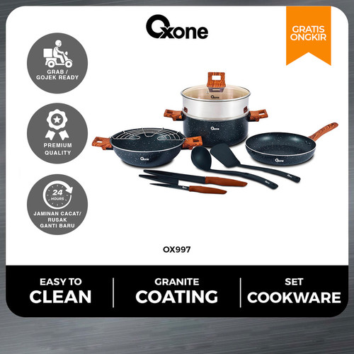 OXONE OX997 PERFORMA COOKWARE SET 10 PCS