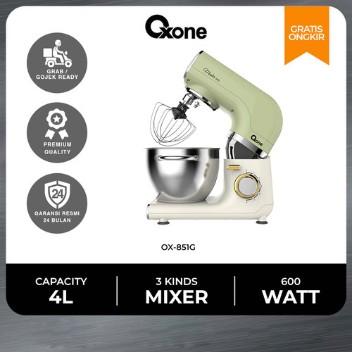 Oxone OX851G Stand Mixer Pengaduk Pengocok Telur Adonan Kue 4 L