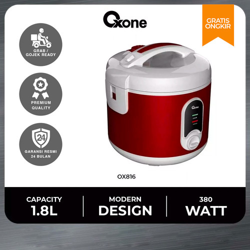 Oxone OX816 Rice Cooker Magic Com 1.8L Penanak Nasi Multifungsi