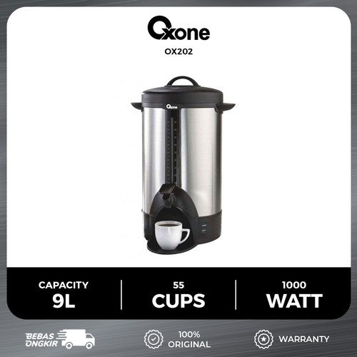 Oxone OX202 Coffe Maker Water Boiler Kettle Electric 9L Stainless