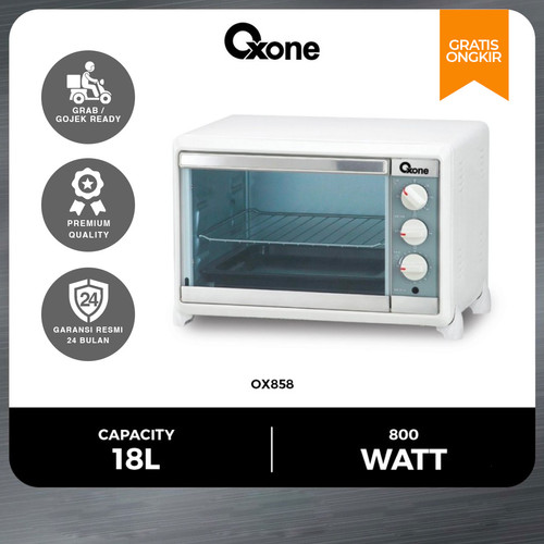 Oxone OX858 Oven Listrik Toaster 18 L 2in1 Multifungsi Premium