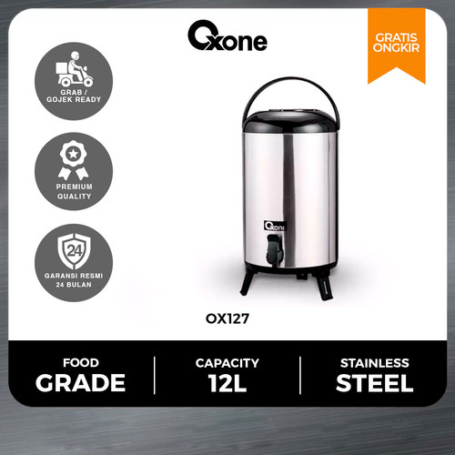 Oxone OX127 Termos Air panas Water Tank 12L stainless steel