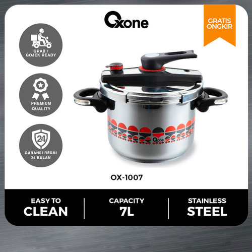 Oxone Pressure Cooker Motive 7L Top Handle OX-1007