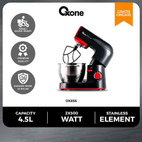 Oxone OX856 Stand Mixer Pengaduk Adonan Kue dan Telur 4.5 L