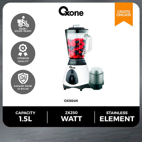 Oxone OX864N Ice Blender Turbo Juicer listrik 1.5 L Premium