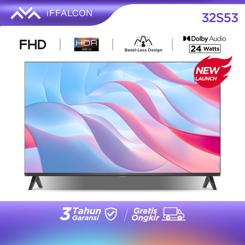 iFFALCON 32 inch Smart HD TV-Android11 -Google Play/Netflix/YouTube (32S53)