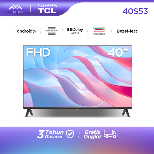 iFFALCON 40 inch Smart HD TV-Android11 -Google Play/Netflix/YouTube