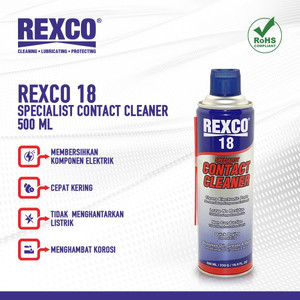 PRJ - Rexco 18 Pembersih Elektrik & Elektronik (Contact Cleaner) 500 Ml