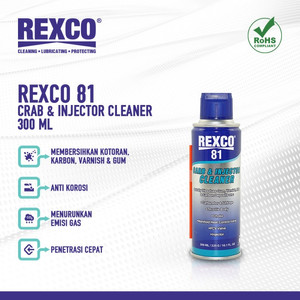 PRJ - Rexco 81 Pembersih Karburator dan Injektor (Cleaner) 300 Ml