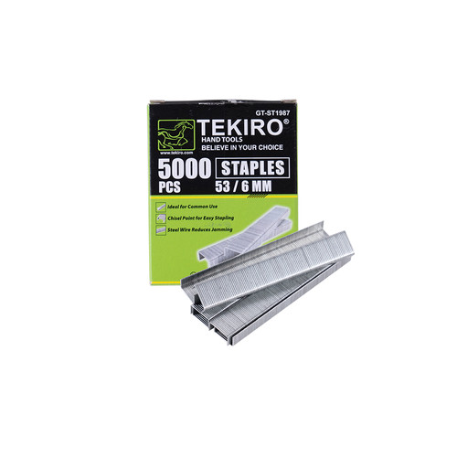 TEKIRO ISI STAPLES GUN 53 / 6 MM 5000 PCS