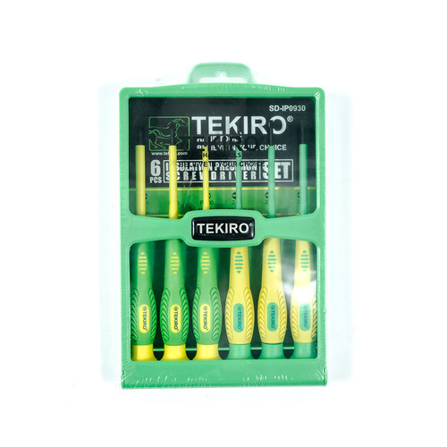 TEKIRO OBENG LISTRIK PRESISI 6 PCS /OBENG LISTRIK SET / TOOLS - ALAT