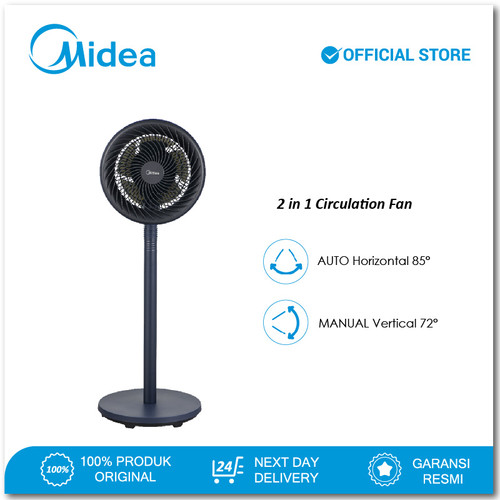 MIDEA Kipas Sirkulasi / Circulation Fan MFG180M0APB - Adjustable Height