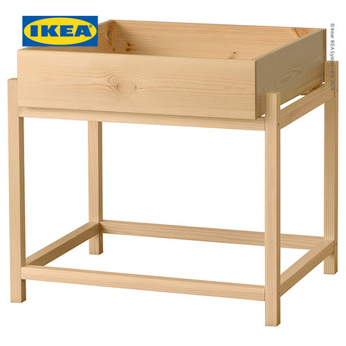 IKEA PRIMARSKOG Stand Tanaman Minimalis Bahan Kayu 53cm