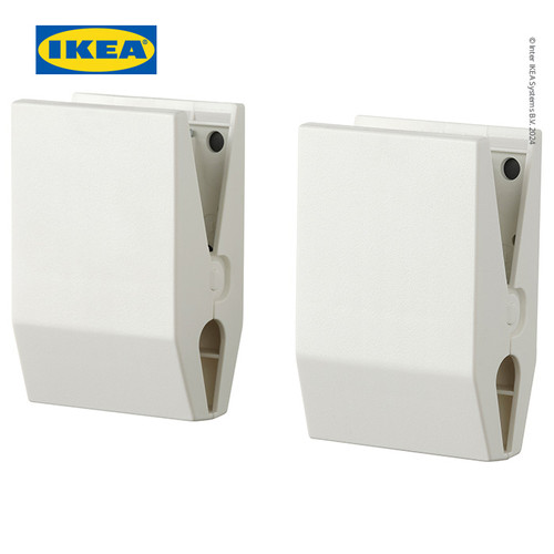 IKEA TOTEBO Klip Dengan Magnet Serbaguna Isi 2pcs