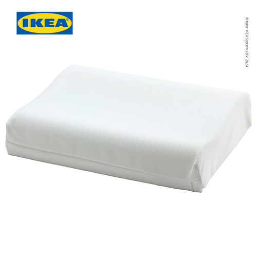 IKEA PAPEGOJBUSKE Bantal Ergonomis Untuk Telentang / Miring 33x45cm