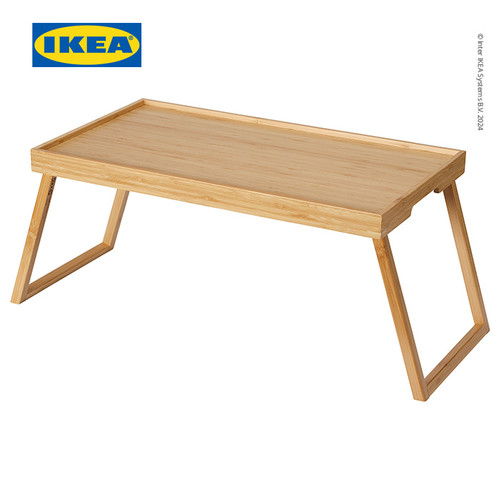 IKEA RESGODS Nampan / Meja Lipat Serbaguna Dari Bambu 29x55 cm