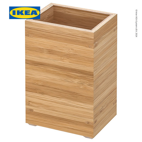 IKEA DRAGAN Tempat Sikat Gigi Minimalis Bahan Bambu