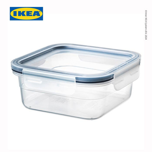 IKEA 365+ Tempat Makanan Dengan Tutup Plastik Persegi 750mL