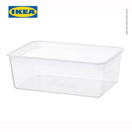 IKEA 365+ Tempat Makanan Tanpa Tutup Plastik Persegi Panjang 5.2L