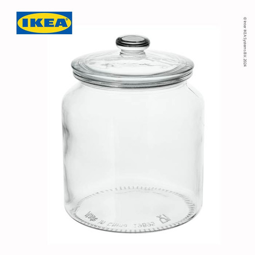 IKEA VARDAGEN Stoples Kaca Bulat 1.7L