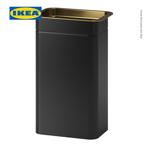 IKEA BLOMNING Kaleng Penyimpanan Kopi / Teh Minimalis 11x7x20 cm