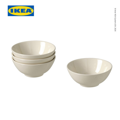 IKEA FARGKLAR Mangkok Makan 12cm Isi 4pcs