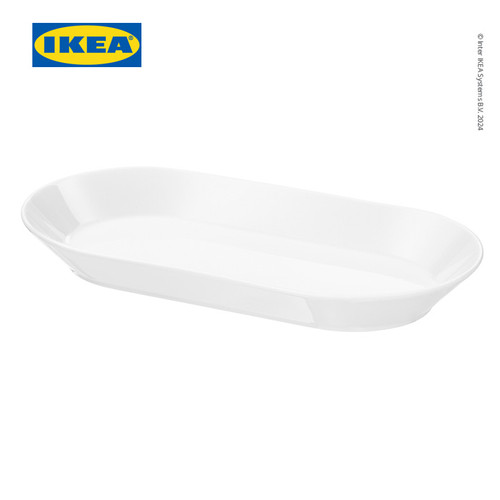 IKEA 365+ Piring Saji Keramik 31x17 cm