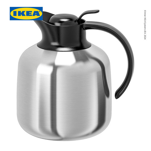 IKEA SLUKA Termos Kopi dan Teh Bahan Baja Tahan Karat 1.8L