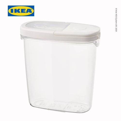 IKEA 365+ Stoples Makanan Kering Dengan Penutup 1.3 L