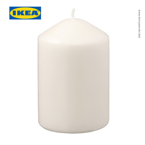 IKEA LATTNAD  Lilin Blok Tanpa Aroma 10cm