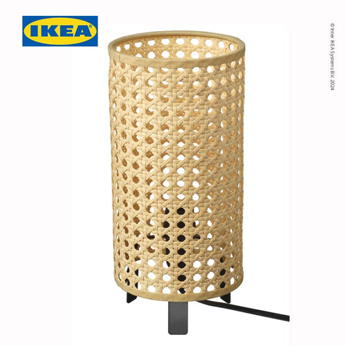 IKEA SAXHYTTAN Lampu Meja / Lampu Baca Krem/Hitam Minimalis