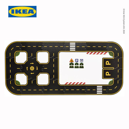 IKEA RAVUNGE Trek Mobil Set Isi 23pcs