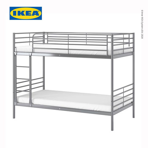 IKEA SVARTA Rangka Tempat Tidur Tingkat 90x200 cm