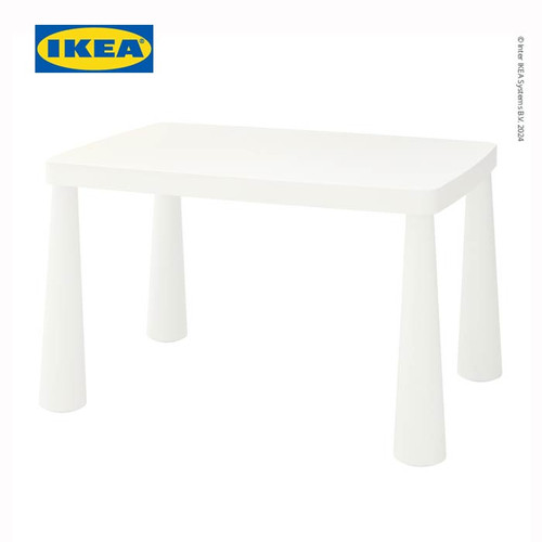 IKEA MAMMUT Meja Belajar Kecil Anak Dalam/Luar Ruangan