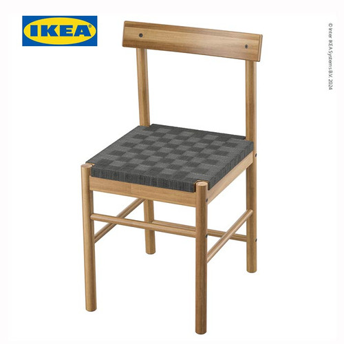 IKEA NACKANAS Kursi Makan Minimalis Akasia