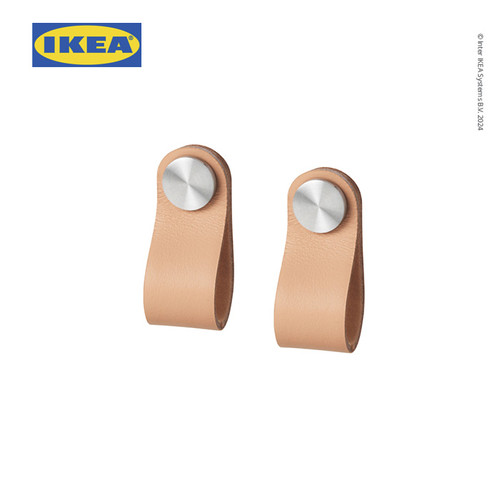 IKEA OSTERNAS Gagang Kulit Pintu Kabinet / Laci 65 mm Isi 2pcs