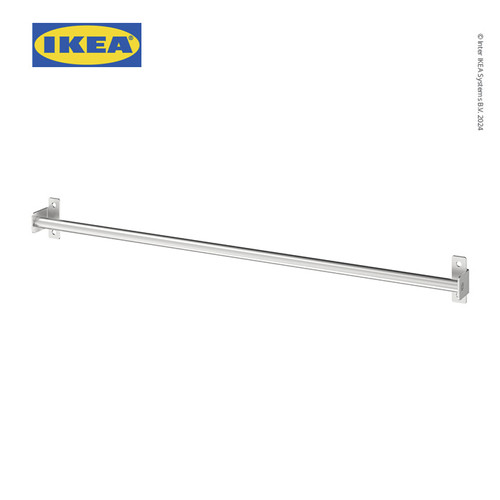 IKEA KUNGSFORS Rel Dinding Gantung Bahan Baja Tahan Karat 56 cm