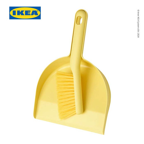 IKEA PEPPRIG  Set Pengki Dan Sapu Praktis