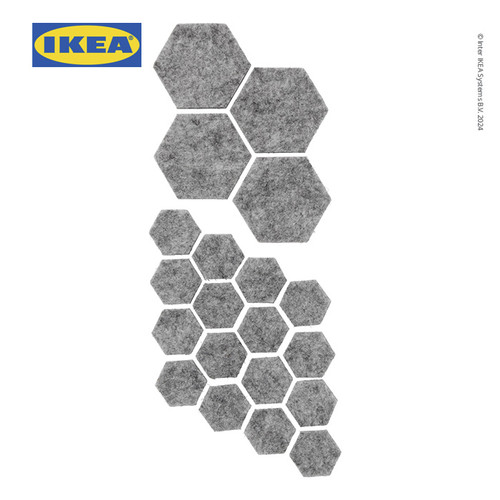 IKEA FIXA Stiker Pelindung Lantai Kursi/Meja Set Isi 20pcs