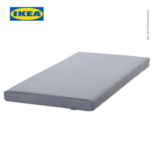 IKEA AGOTNES Kasur Busa Tipe Keras Biru Muda 80x200 cm