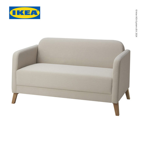 IKEA LINANAS Sofa 2 Dudukan Minimalis Krem