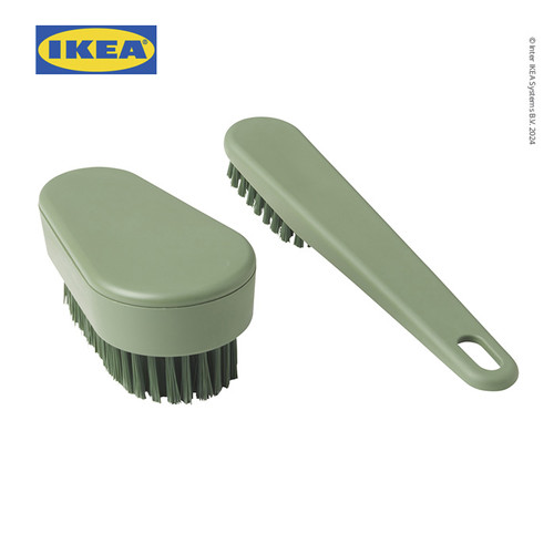 IKEA PEPPRIG Sikat Pembersih Hijau Set Isi 2pcs