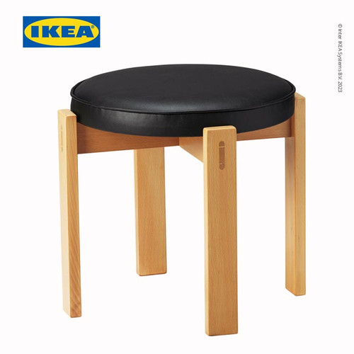 IKEA HOLMSJO Bangku Stool Minimalis Bahan Kayu